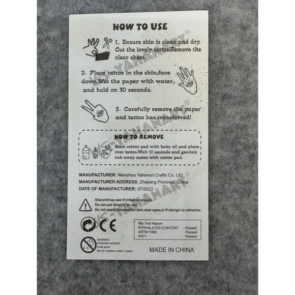 10 Sheet Halloween Temporary Tattoo Stickers Fake Blood Wound Scar Costume Props - Picture 2 of 12